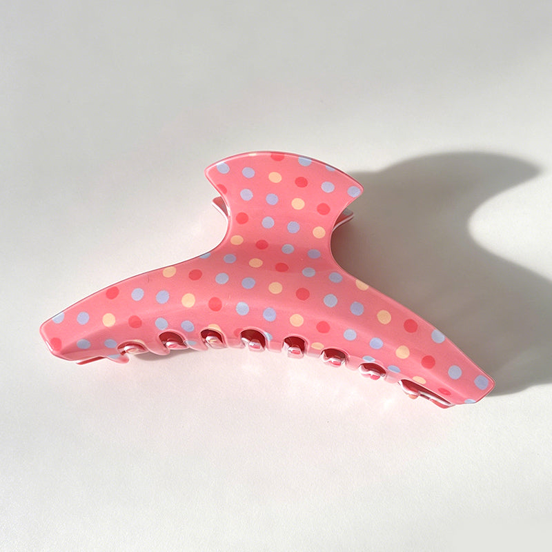 Vibrant Pink Rainbow Polka Dot - Shopdayla Wholesale - #9810