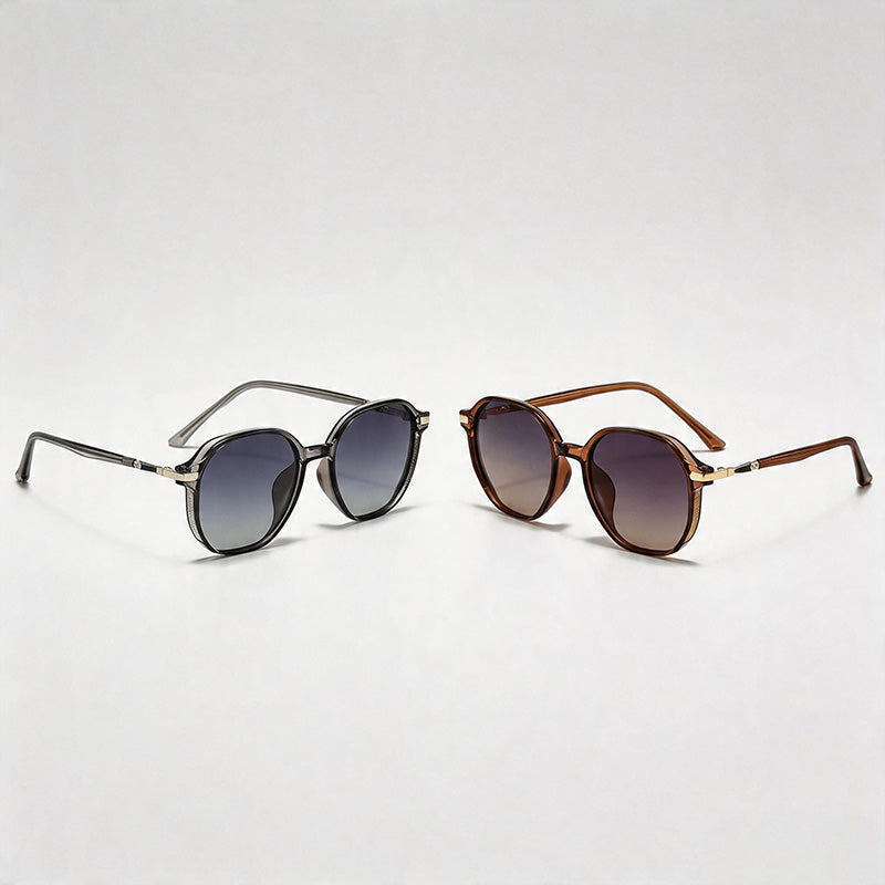 Retro-Inspired Polarized Sungl - Shopdayla Wholesale - #7106