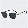 White-Silver Frame / Gray Lens / One Size
