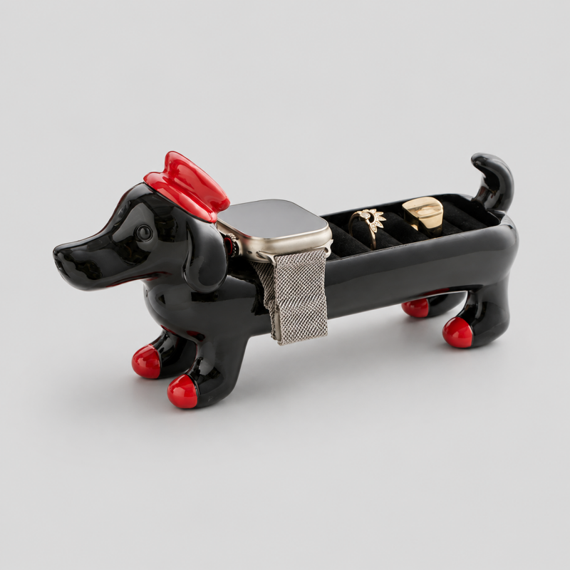 Whimsical Dachshund Resin Watc - Shopdayla Wholesale - #4946