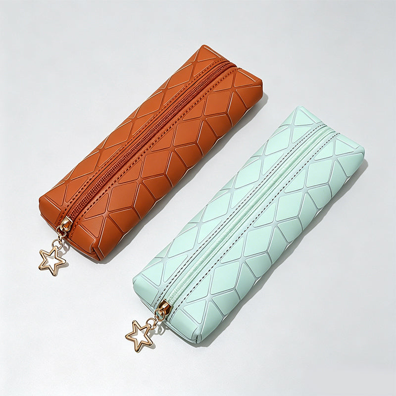 Fresh Geometric Stitched Leath - Shopdayla Wholesale - #3026