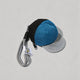 Blue and Black / One Size