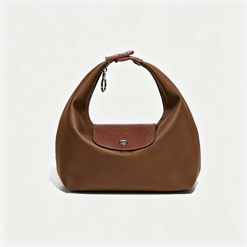 Simple Dumpling‑Shaped Hobo ba - Shopdayla Wholesale - #2322