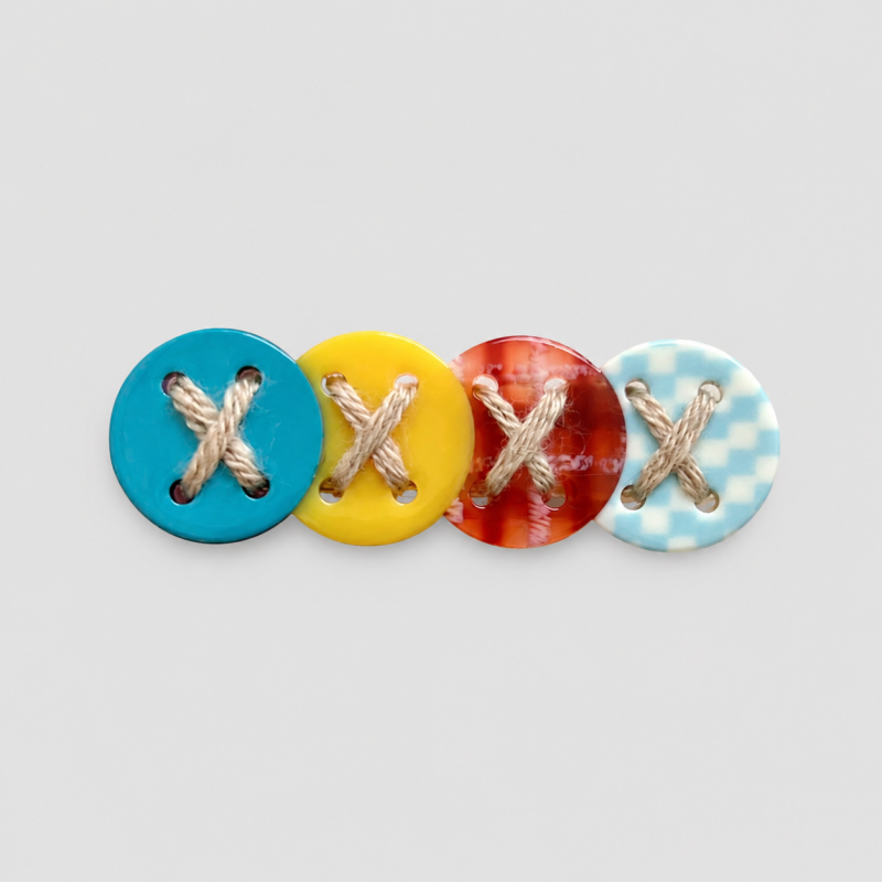 Creative Minimalist Button Pat - Shopdayla Wholesale - #3954