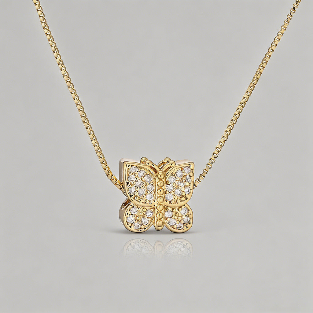 Diamond Pendant Necklace - Shopdayla Wholesale - #5522