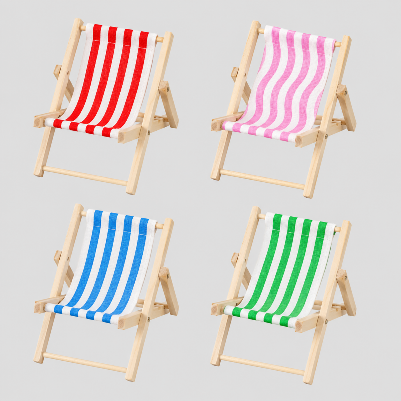 Mini Wooden Beach Chair Phone - Shopdayla Wholesale - #6546
