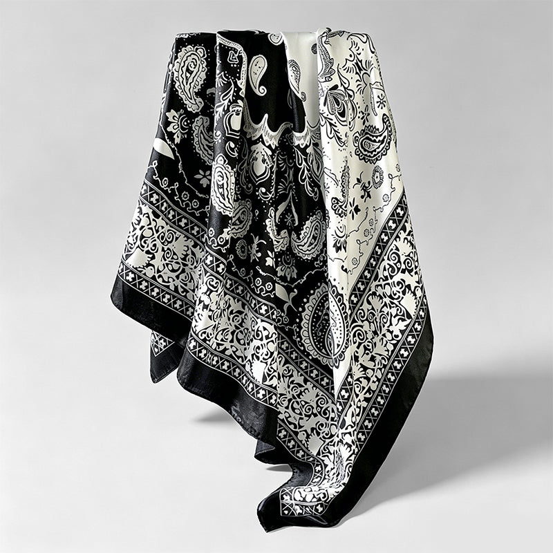 Retro Ethnic Paisley Print Lar - Shopdayla Wholesale - #2306