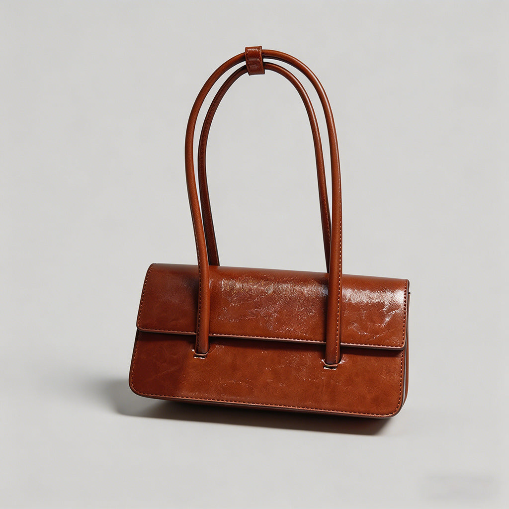 Sleek Structured Faux Leather - Shopdayla Wholesale - #4210