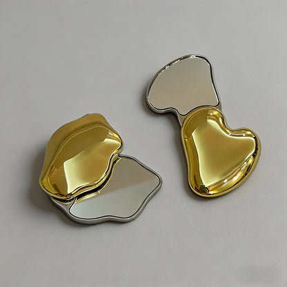Luxury Metal Round Folding Com - Shopdayla Wholesale - #9090