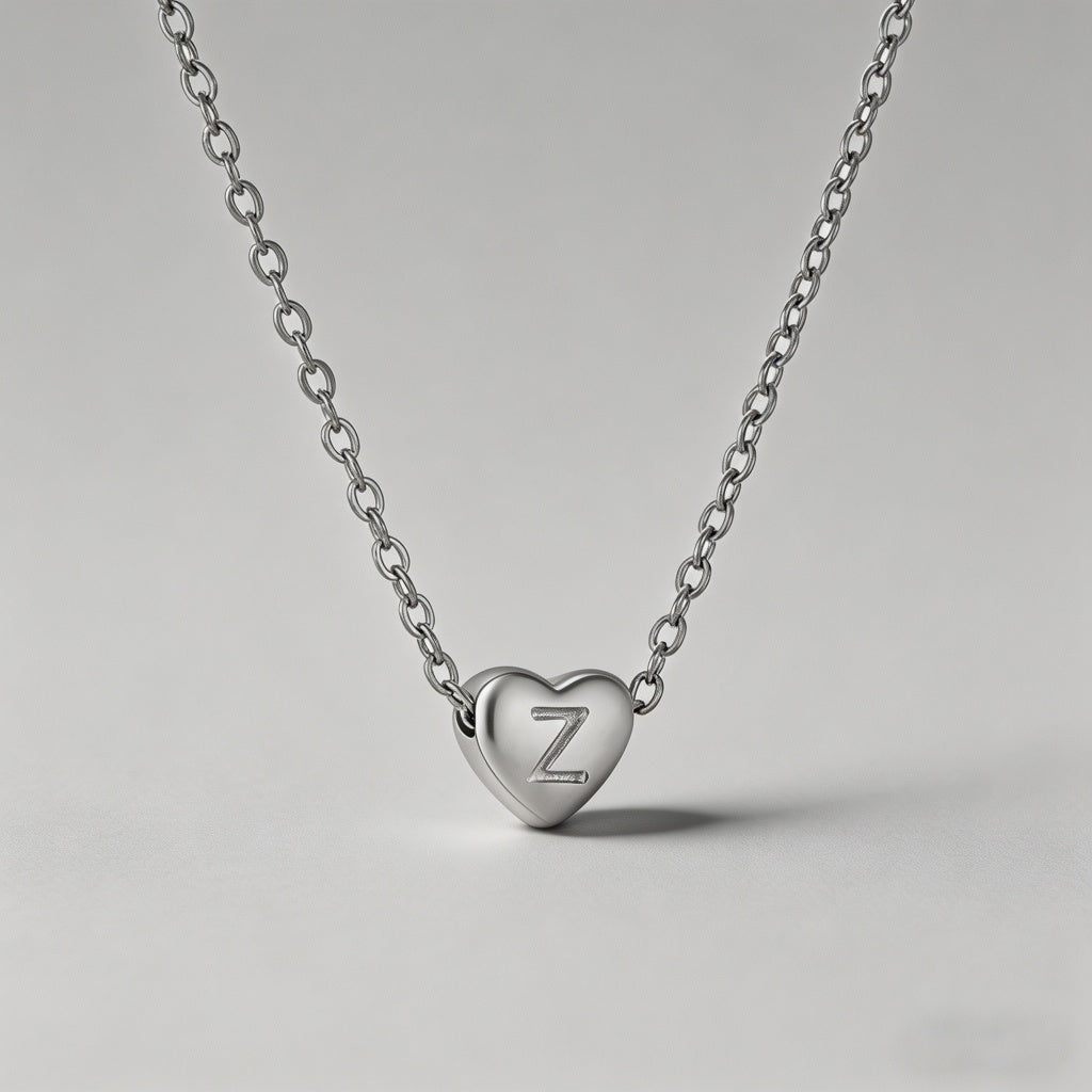 Personalized 3D Heart Initial - Shopdayla Wholesale - #6786