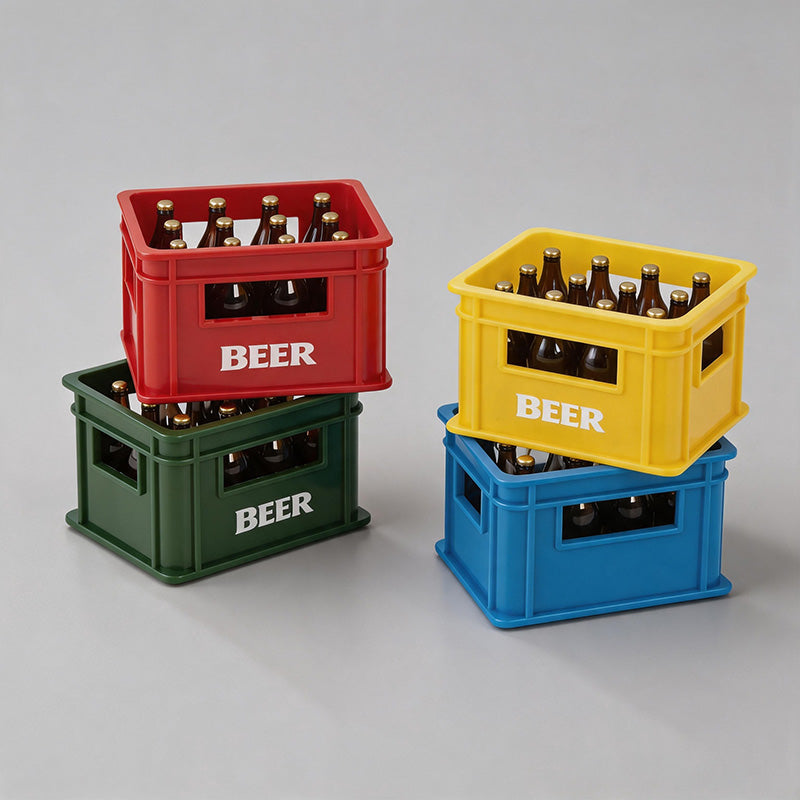 Creative Beer Crate‑Shaped Bot - Shopdayla Wholesale - #8386