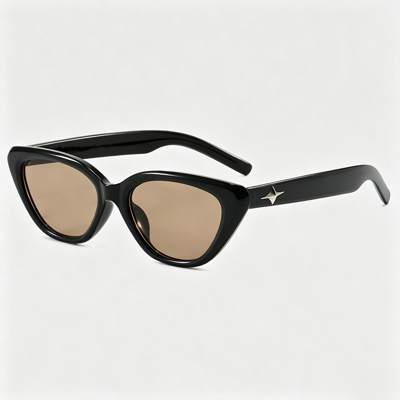 Star Accent Cat Eye Sunglasses - Shopdayla Wholesale - #9154