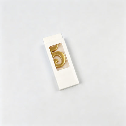 Gold Plated Number Birthday Ca - Shopdayla Wholesale - #7858