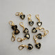 Black / One Size/Set of 26