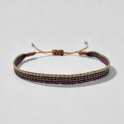 Ethnic Hand‑Woven Pattern Brac - Shopdayla Wholesale - #3730