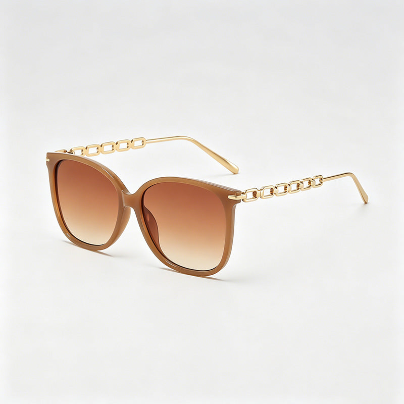 Chain-Temple Square Sunglasses - Shopdayla Wholesale - #2322