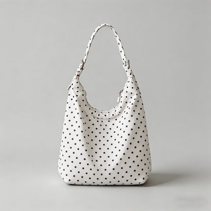 Polka Dot Hobo Shoulder Bag - Shopdayla Wholesale - #7698