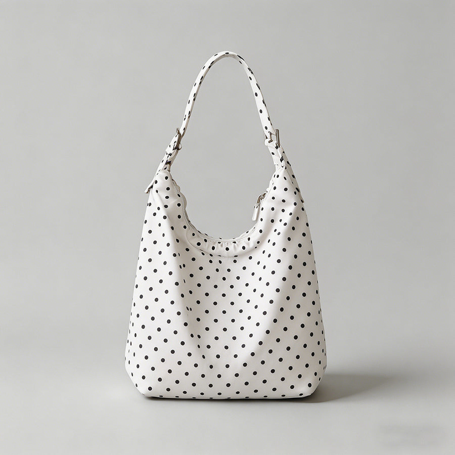 Polka Dot Hobo Shoulder Bag - Shopdayla Wholesale - #7698