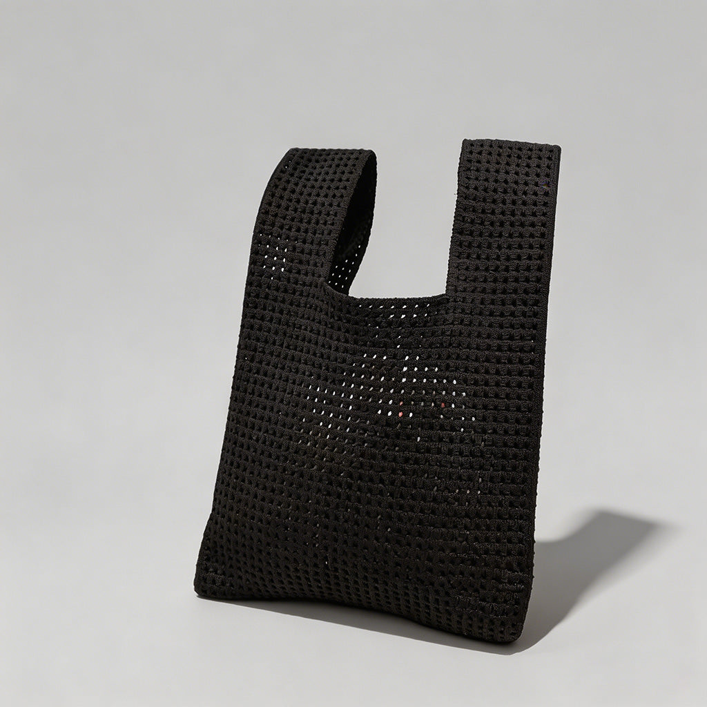 Hollow Out Knit Tote Bag - Shopdayla Wholesale - #8674