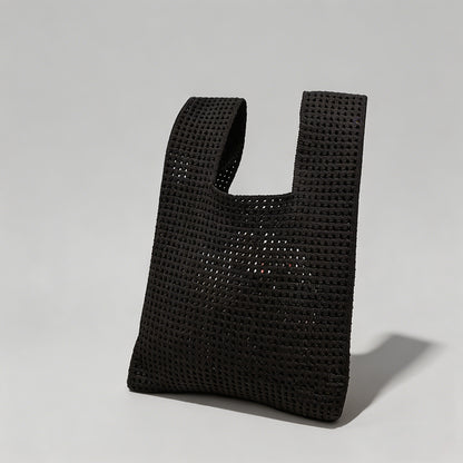 Hollow Out Knit Tote Bag - Shopdayla Wholesale - #8674