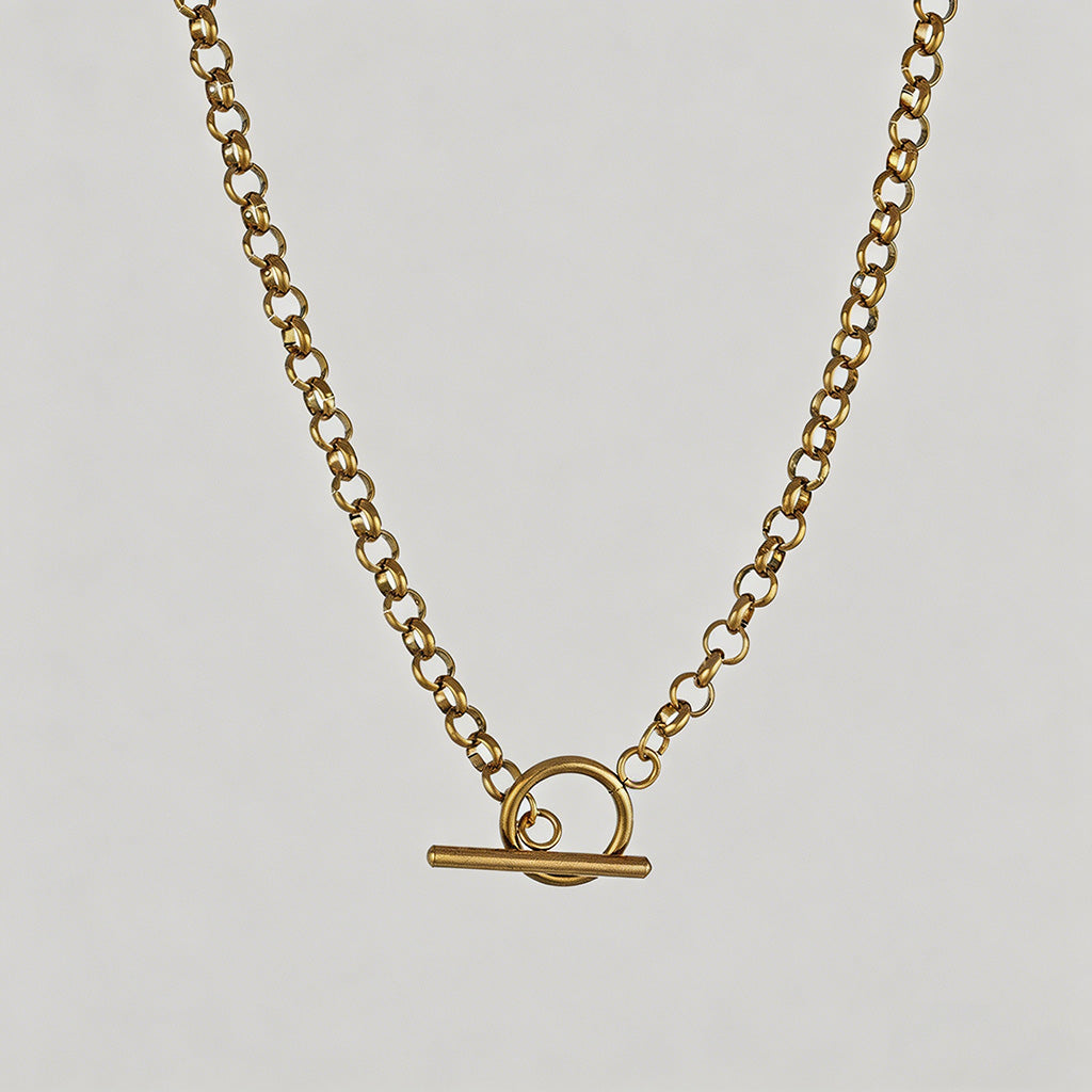 Toggle Clasp Pendant Necklace - Shopdayla Wholesale - #7842