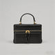 Black Faux Leather / One Size