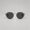 Silver Frame Grey Lens / One Size