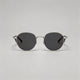 Silver Frame Grey Lens / One Size