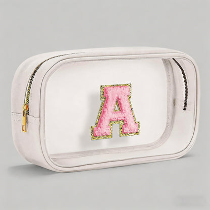 Clear Initial Travel Case - Shopdayla Wholesale - #9410