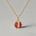 Charm Enamel & Pendant Necklace