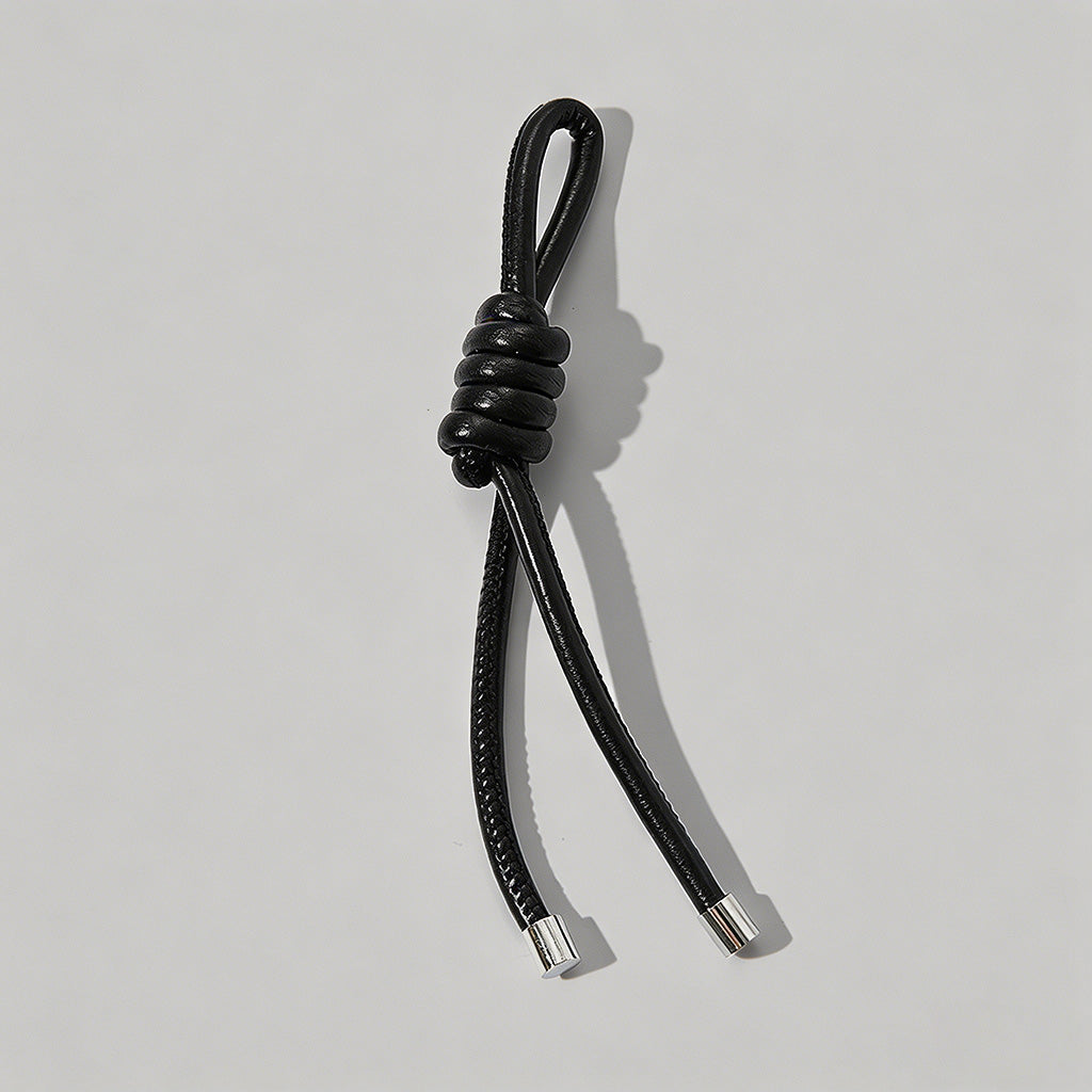 Leather Knot Charm - Shopdayla Wholesale - #9906