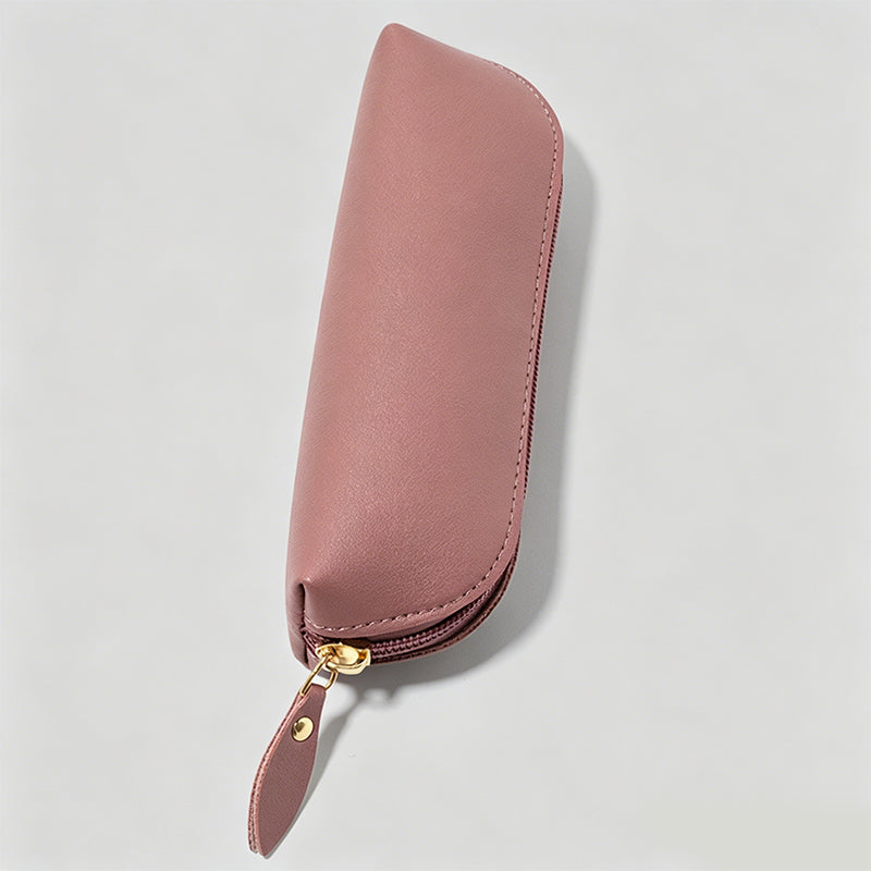 Retro Leather Pencil Case - Shopdayla Wholesale - #8178