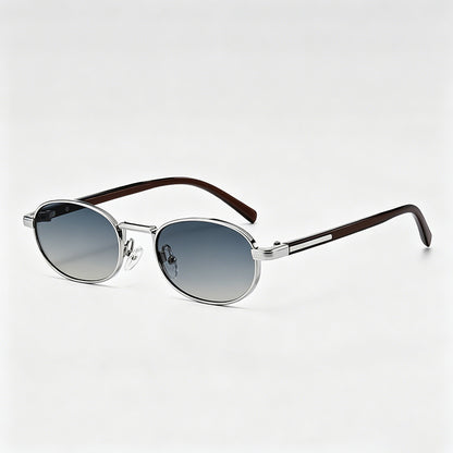Gradient Oval Frame Sunglasses - Shopdayla Wholesale - #1650