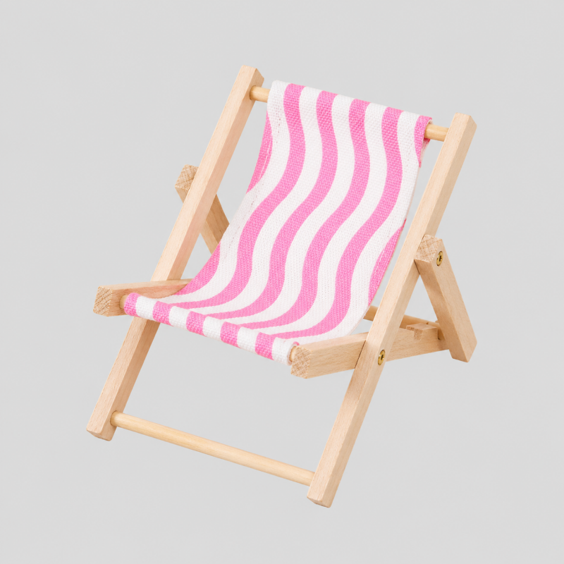Mini Wooden Beach Chair Phone - Shopdayla Wholesale - #9314