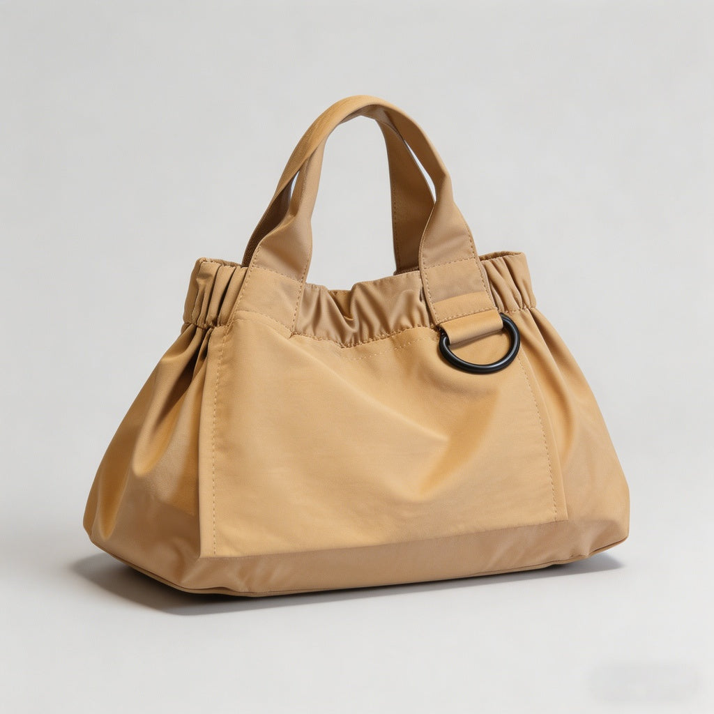 Ruched Nylon Hobo Shoulder Bag - Shopdayla Wholesale - #6322