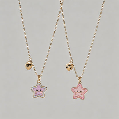 Star Pendant BFF Friendship Ne - Shopdayla Wholesale - #8802