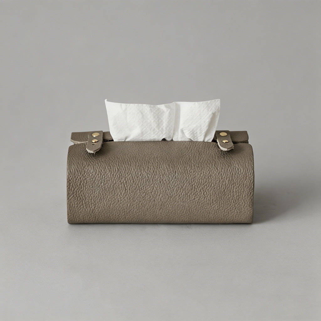 Woven Leather Tissue Box - Shopdayla Wholesale - #1394