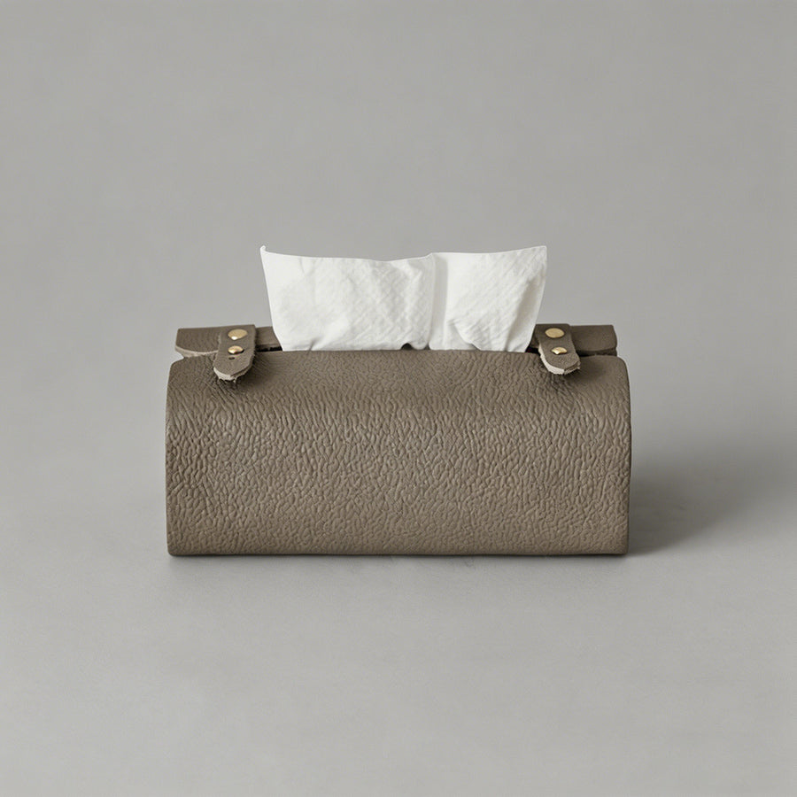 Woven Leather Tissue Box - Shopdayla Wholesale - #1394