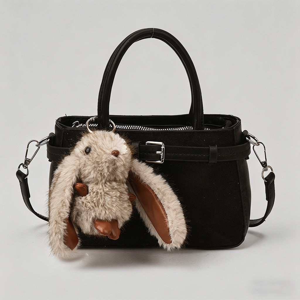 Cute Bunny Charm Handle Bag - Shopdayla Wholesale - #0162