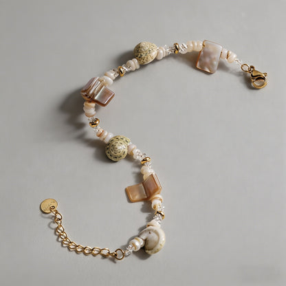 Beach Shell Stainless Steel Be - Shopdayla Wholesale - #3602