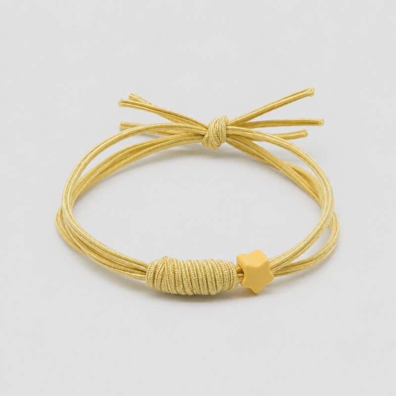 Star Elastic Band Tie