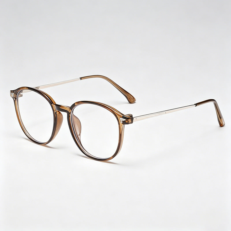 Oval Anti-Blue Light Eyeglasse - Shopdayla Wholesale - #4978