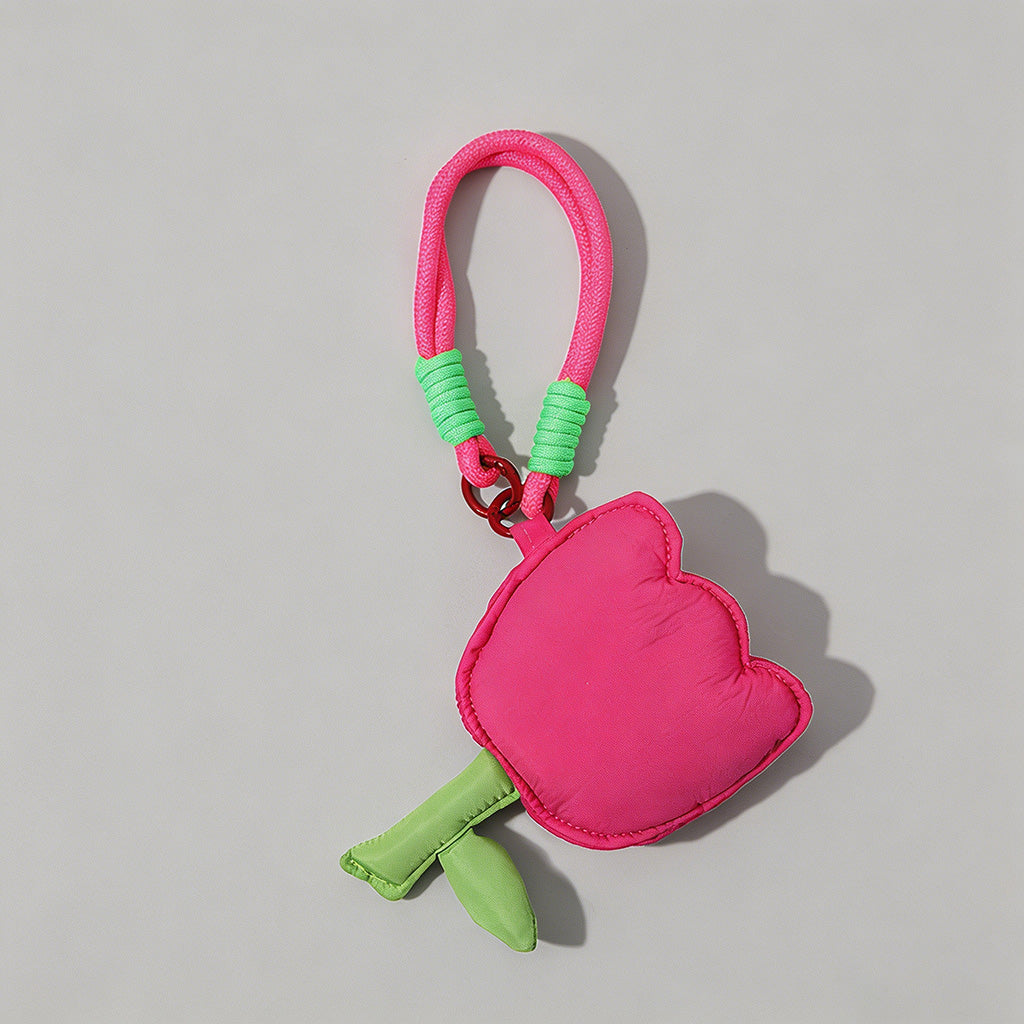 Elegance Puffy Tulip Bag Charm - Shopdayla Wholesale - #4690