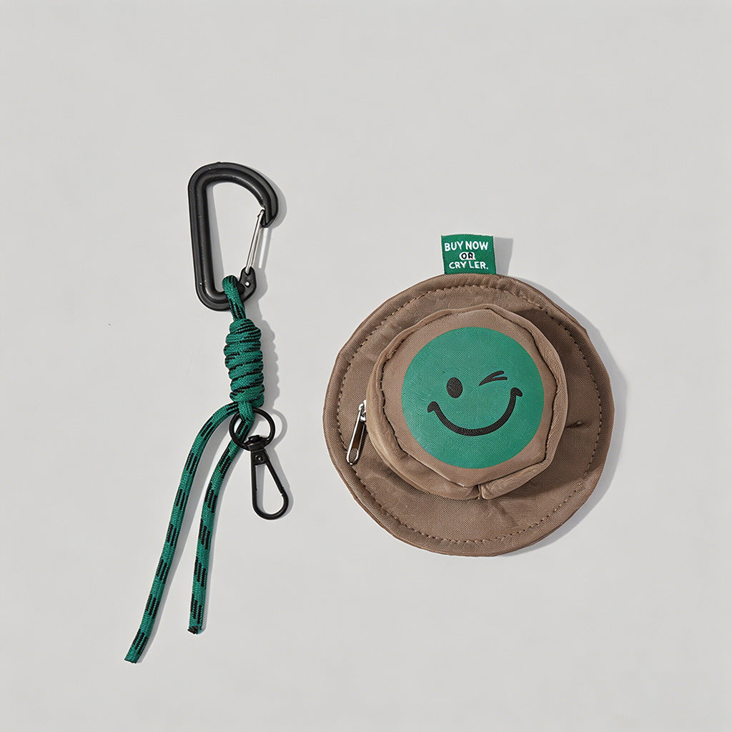 Smiley Bucket Hat Shaped Mini - Shopdayla Wholesale - #0818