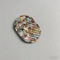Acetate Oval Hair Comb - Shopdayla Wholesale - #6706