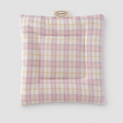 Gingham Coaster