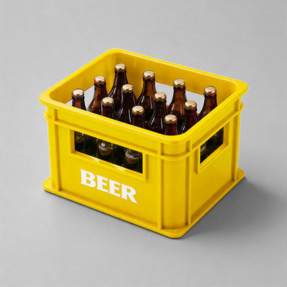 Creative Beer Crate‑Shaped Bot - Shopdayla Wholesale - #2226