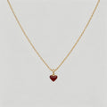 Reversible Heart Pendant Neckl - Shopdayla Wholesale - #8818