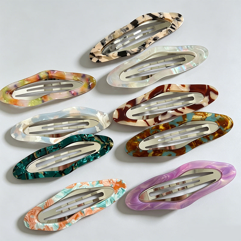 Elegant Oval BB Hair Clip - Shopdayla Wholesale - #1474