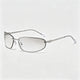 Silver Frame / Gradient Silver Lens / One Size